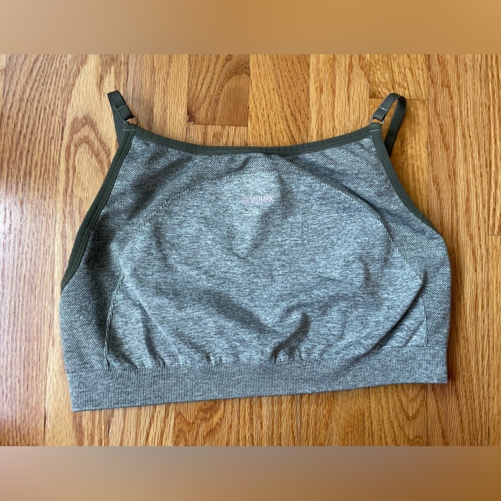 Gymshark Heather Gray Sports Bra